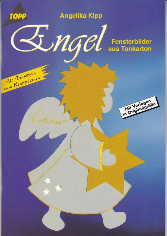 Cover des Bastelbuchs Engel von Angelika Kipp