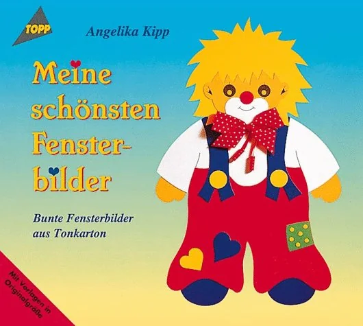 Cover des Bastelbuchs Meine schönsten Fensterbilder von Angelika Kipp