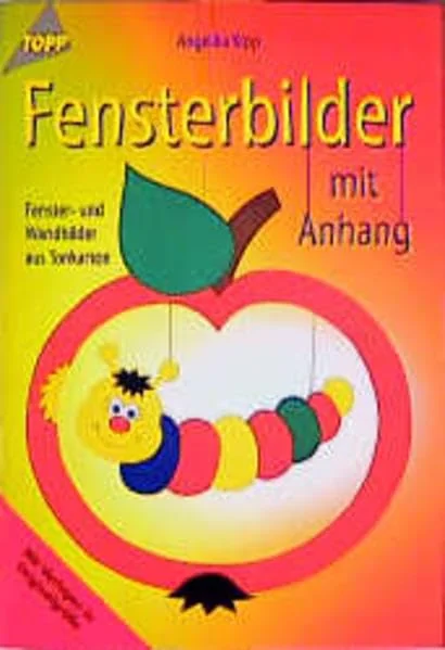 Cover des Bastelbuchs Fensterbilder mit Anhang von Angelika Kipp